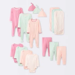 Baby Girls' Layette Gifting Bundle - Cloud Island™ Pink -Cheap Cloud Island Store GUEST 0fdfa1e3 b40e 4db7 be69 3a7715d8aa7a