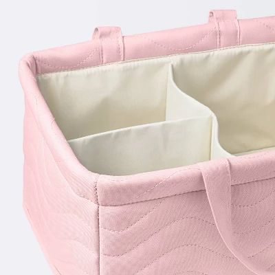 Quilted Fabric Diaper Caddy - Light Pink - Cloud Island™ Quilted Fabric Diaper Caddy - Light Pink - Cloud Island™ -Cheap Cloud Island Store GUEST 192d642f a8dd 4c8b ba31 0cfae242350f