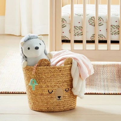 Braided Water Hyacinth Tapered Floor Basket Sleepy Bear - Cloud Island™ Braided Water Hyacinth Tapered Floor Basket Sleepy Bear - Cloud Island™ -Cheap Cloud Island Store GUEST 1b0701f0 3320 4494 93e1 670523aa7465