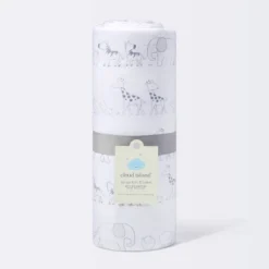 Jersey Knit Reversible Blanket Two By Two - Cloud Island™ Gray -Cheap Cloud Island Store GUEST 2d0de6fa 499e 4409 9f26 330e8f398e0f