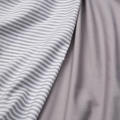 Fitted Crib Sheet - Cloud Island™ - Stripe/Gray - 2pk Fitted Crib Sheet - Cloud Island™ - Stripe/Gray - 2pk -Cheap Cloud Island Store GUEST 4a42bb15 e37b 406e 95c3 5931129c500b