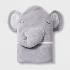 Baby Elephant Hooded Towel - Cloud Island™ Gray -Cheap Cloud Island Store GUEST 6a833136 3a6f 412e b68a d2db4ea0b289