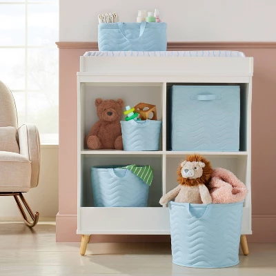 Quilted Fabric Diaper Caddy - Blue - Cloud Island™ Quilted Fabric Diaper Caddy - Blue - Cloud Island™ -Cheap Cloud Island Store GUEST 74579162 2499 4486 89f9 7a8041a6008a 2