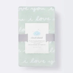Plush Changing Pad Cover I Love You Script - Cloud Island™ Mint -Cheap Cloud Island Store GUEST 77fb3759 bcda 47f6 b7a2 c077cede8f3c