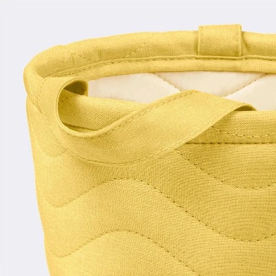 Quilted Fabric Small Round Storage Basket - Yellow - Cloud Island™ Quilted Fabric Small Round Storage Basket - Yellow - Cloud Island™ -Cheap Cloud Island Store GUEST 7e6ef872 8ce0 4fd1 9170 af7917a94b90