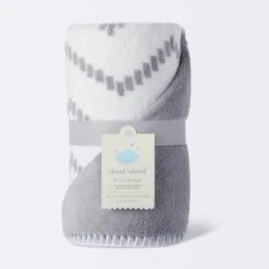 Plush Baby Blanket - Chevron - Gray - Cloud Island™ -Cheap Cloud Island Store GUEST 839a0711 d92f 488f 9431 2e26fcef0a1f