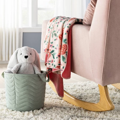 Quilted Fabric Medium Round Storage Basket - Green - Cloud Island™ Quilted Fabric Medium Round Storage Basket - Green - Cloud Island™ -Cheap Cloud Island Store GUEST 87232822 3d1a 4d03 b05a e79f9f862f18