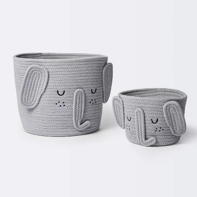 Coiled Rope Small Round Storage Basket - Elephant - Cloud Island™ Coiled Rope Small Round Storage Basket - Elephant - Cloud Island™ -Cheap Cloud Island Store GUEST a53c0bb5 93eb 4840 afa5 bb2f4d23ad8e