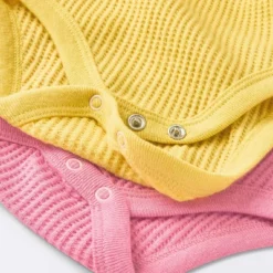 Baby Girls' 3pk Long Sleeve Waffle Bodysuit - Cloud Island™ Pink -Cheap Cloud Island Store GUEST bcfc177e 2a96 4b3d 8ebc ed0b7a62160c