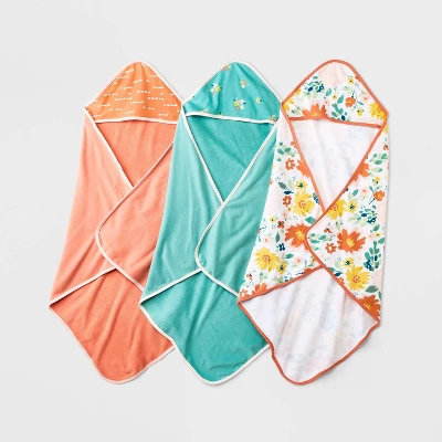 Baby Girls' 3pk Floral Meadow Hooded Towel - Cloud Island™ Baby Girls' 3pk Floral Meadow Hooded Towel - Cloud Island™ -Cheap Cloud Island Store GUEST c8b98acd e370 48c8 87ce 92afa2aa88e2