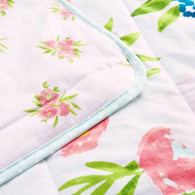 Jersey Knit Reversible Baby Blanket Floral - Cloud Island™ - White Jersey Knit Reversible Baby Blanket Floral - Cloud Island™ - White -Cheap Cloud Island Store GUEST d68bc9ba 9ab0 4274 b3da 760c01f3e8d0