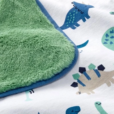 Jersey Knit Reversible Faux Fur Blanket Dinos - Cloud Island™ Blue/Green Jersey Knit Reversible Faux Fur Blanket Dinos - Cloud Island™ Blue/Green -Cheap Cloud Island Store GUEST e0bac5cc 84de 4b21 ae34 72267121a85f