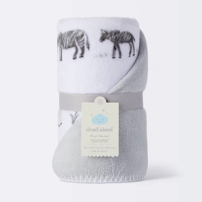 Plush Two by Two Baby Blanket - Animals - Cloud Island™ Plush Two By Two Baby Blanket - Animals - Cloud Island™ -Cheap Cloud Island Store GUEST e8687ac4 4e28 44fe a268 24933aad9d3e
