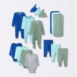 Baby Boys' Layette Gifting Bundle - Cloud Island™ Blue -Cheap Cloud Island Store GUEST eab3b978 0d75 42c8 82cd e8b1336c5000
