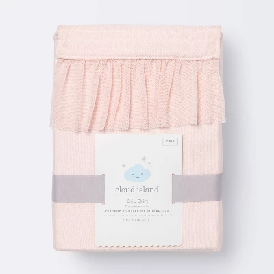 Crib Skirt Tulle - Cloud Island™ Light Pink Crib Skirt Tulle - Cloud Island™ Light Pink -Cheap Cloud Island Store GUEST eb3e399a 7061 4cc7 b05d 3288f17ae7ee